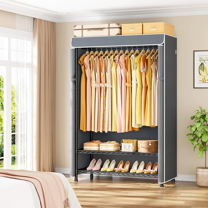 Black Rack with Gray Cover