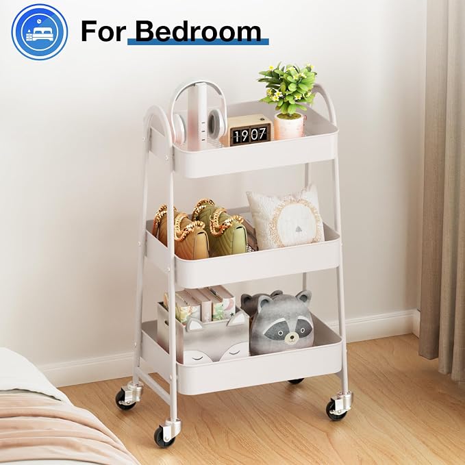 3 Tiers White