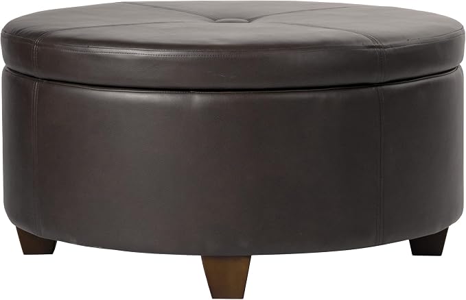 Vintage Brown Faux Leather