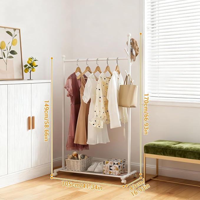 White 105cm