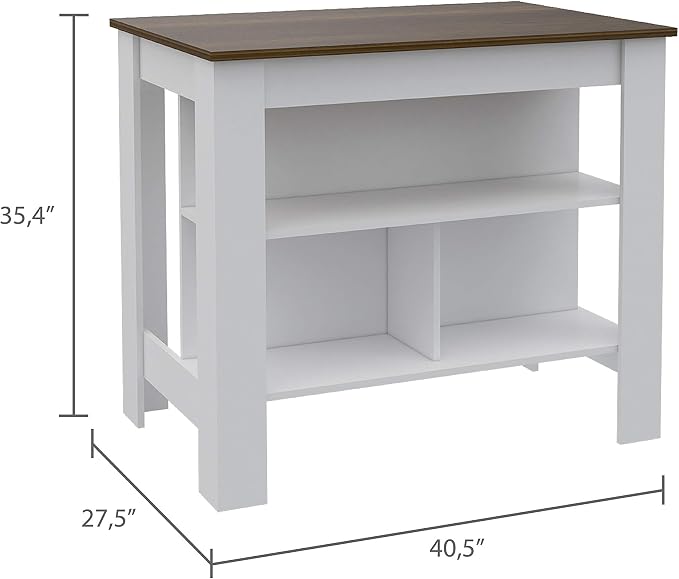 White / Walnut