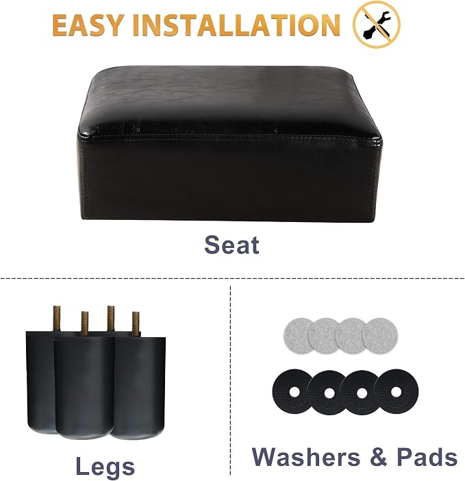 A-black Leather