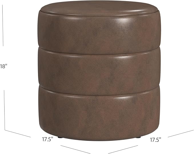 Brown Faux Leather