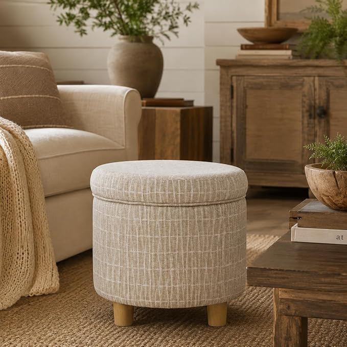 Tan Geometric Pattern