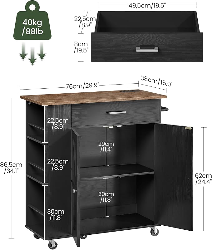 Black and Walnut
