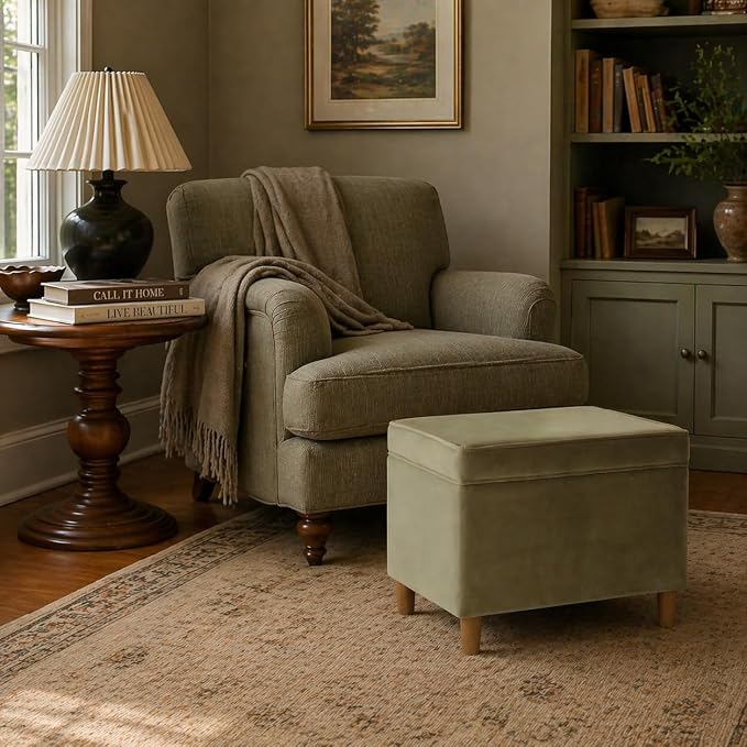 Light Sage Green Velvet