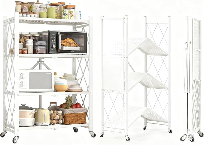 4 Tier - White