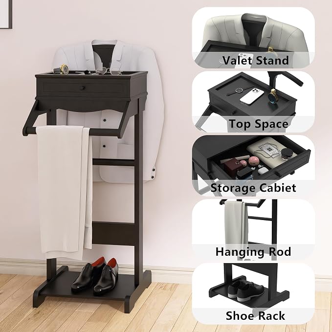 Black with Drawer