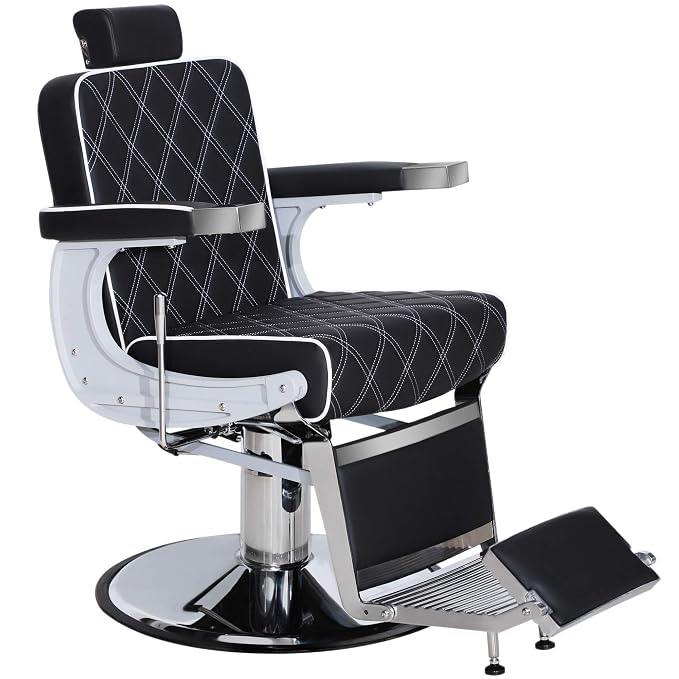 Black With White Stitches