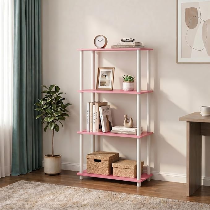 Soft Pink/White