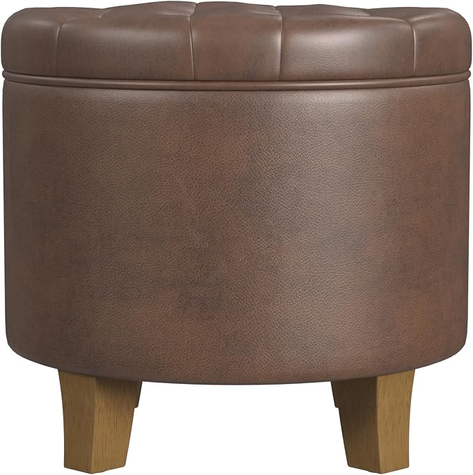 Brown Faux Leather