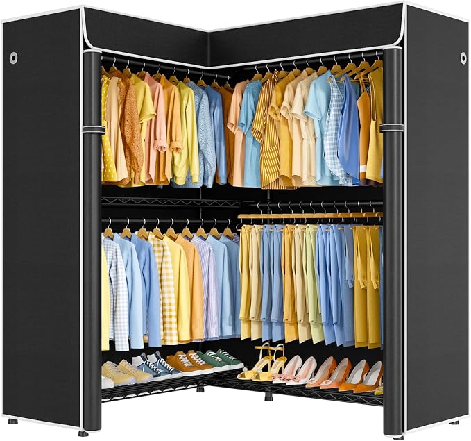 Black Rack with Black Cover