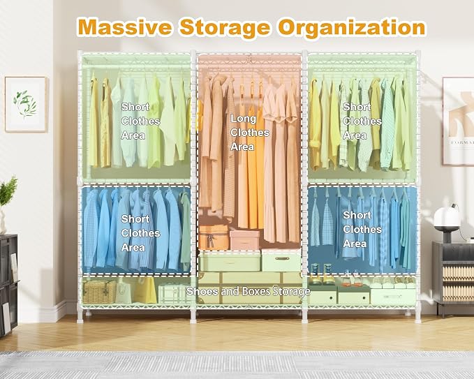 White Rack With Black Cover