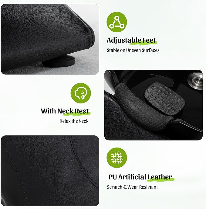 Black+no Footstool