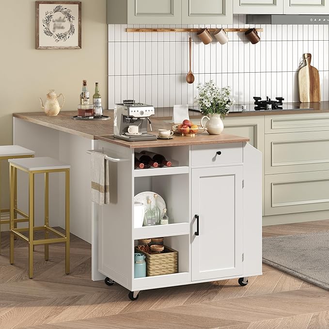 White and Walnut