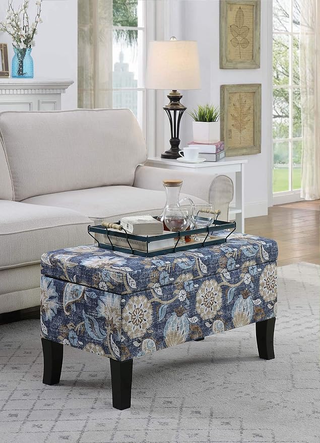 Indigo Flora Fabric