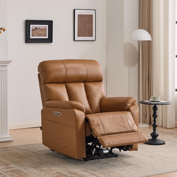Genuine Leather Yellowbrown