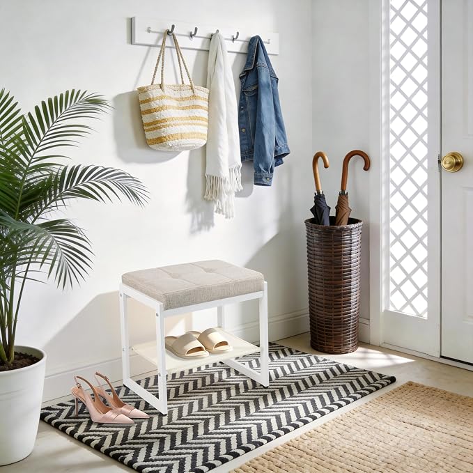 Linen Beige&white