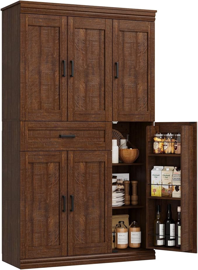 6 Doors-reddish Brown