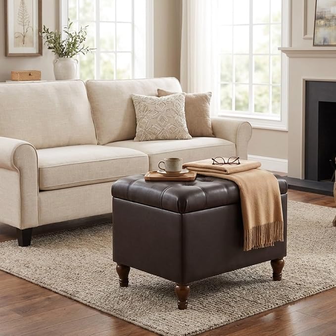 Espresso Brown Faux Leather