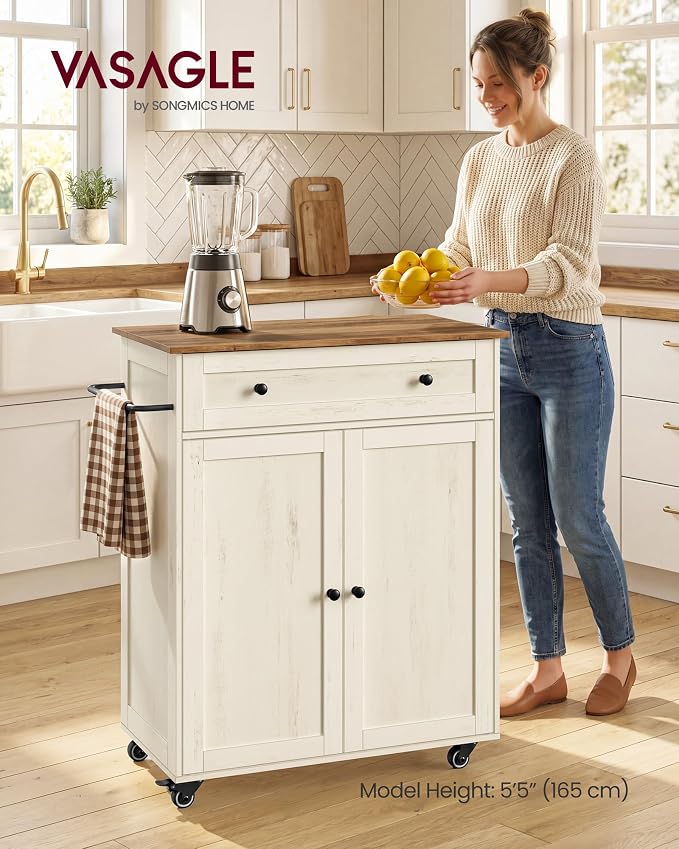 Rustic White + Honey Brown