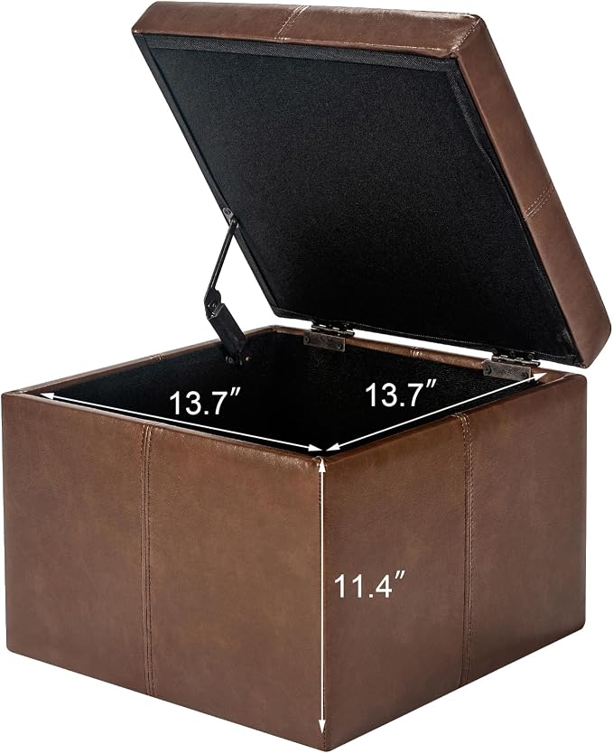 Leather Coffee Brown Legless