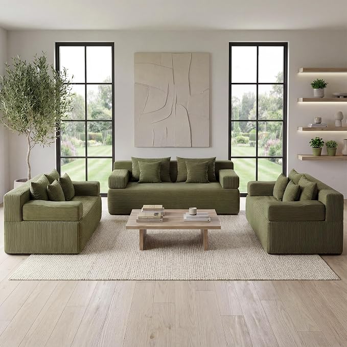 Green Corduroy