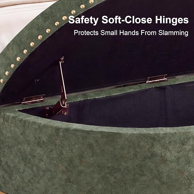 Fabric-green With Bullion Fringe