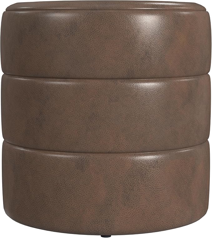 Brown Faux Leather