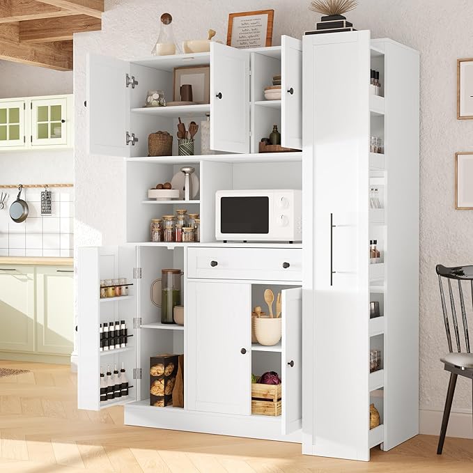 White + Mdf + Farmhouse