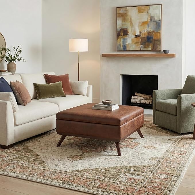 Distressed Saddle Brown