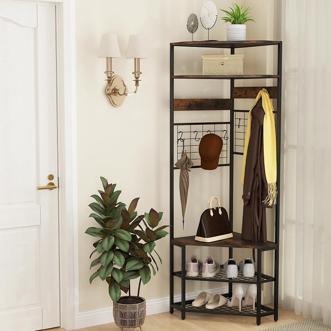 Rustic Brown & Black
