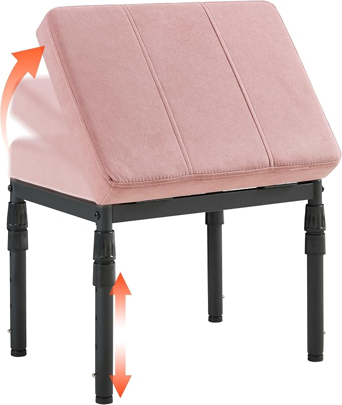 Pink Faux Suede