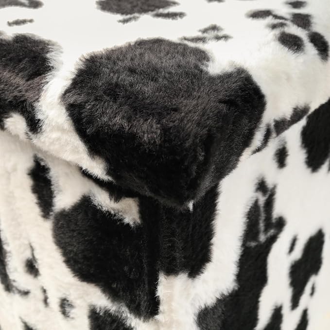 Cowhide Black/White