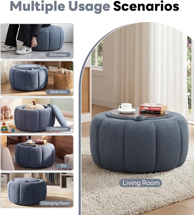 Blue-chenille