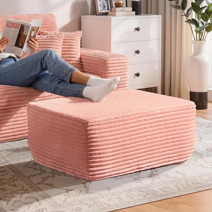 Pink (Plush Corduroy Fabric)