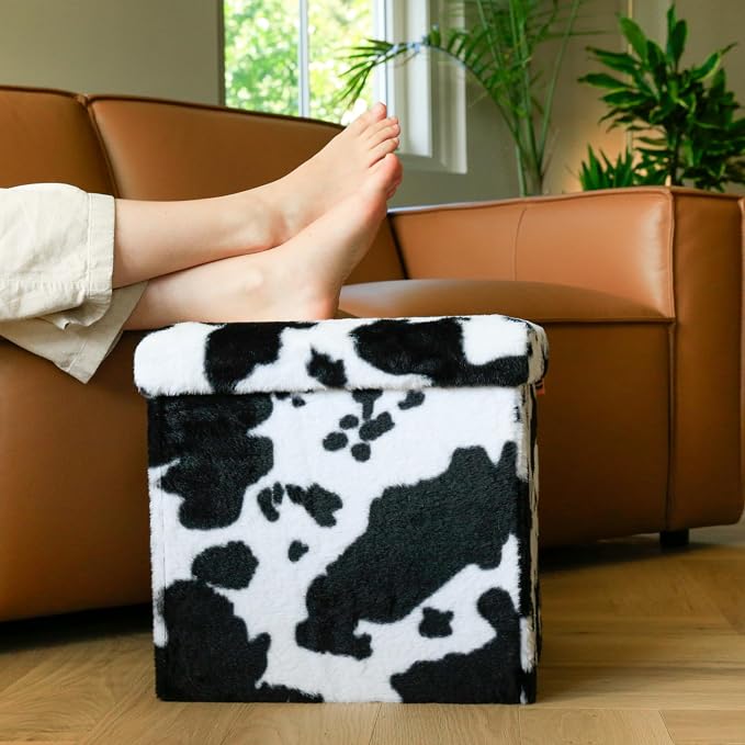 Cowhide Black/White