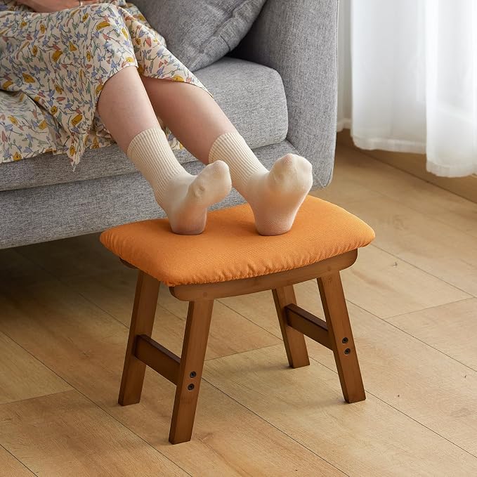 Brown Legs - Orange Stool Surface
