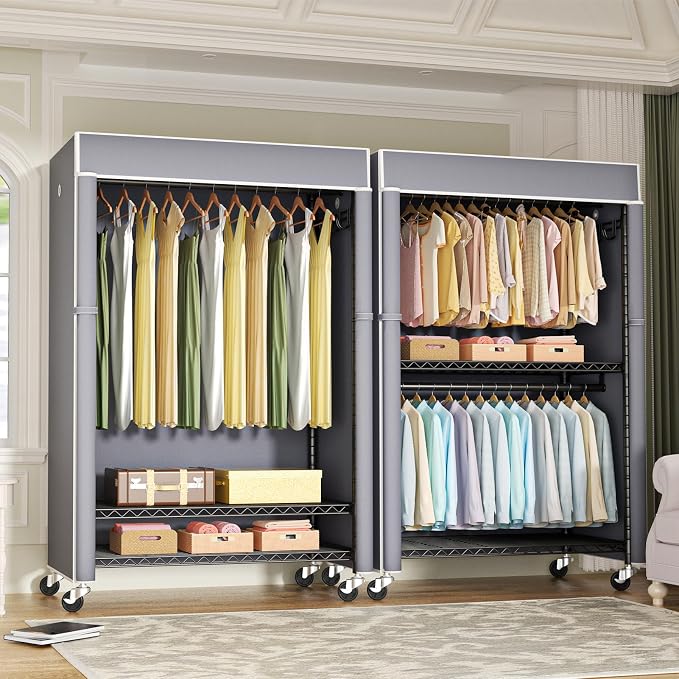 Black Rack with Grey Cover