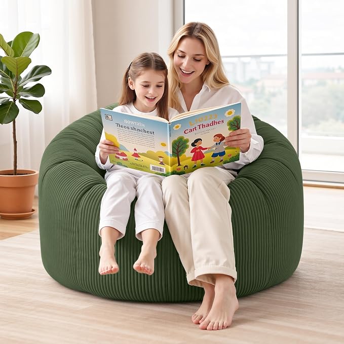 Green-with Ottoman