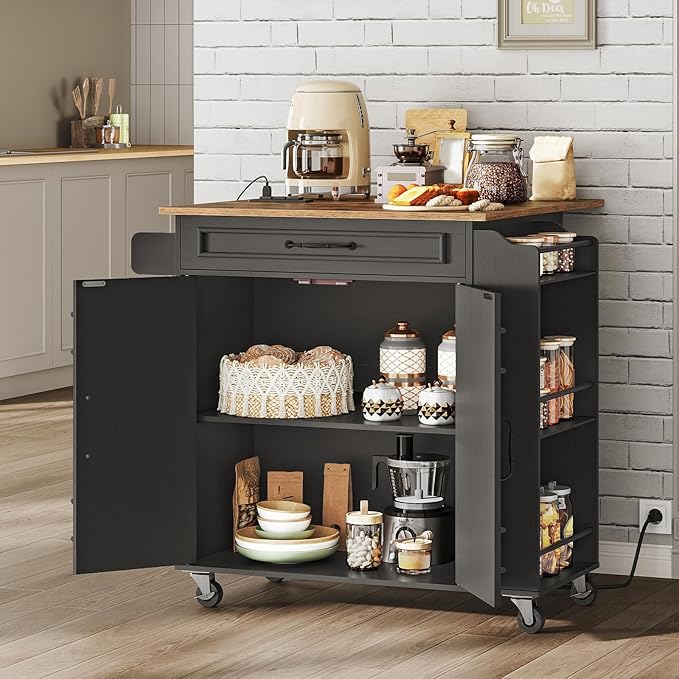 Black + Rustic Brown