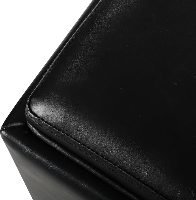 Black Leather With Tray