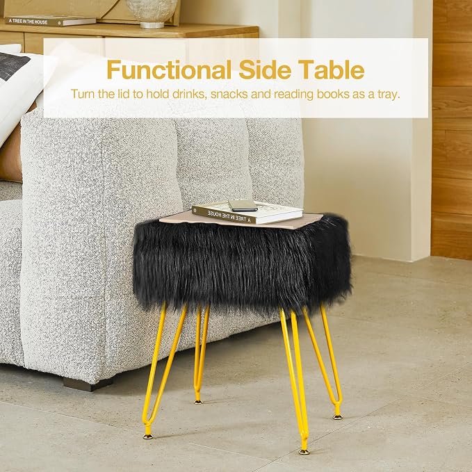 Rectangular-black/Golden