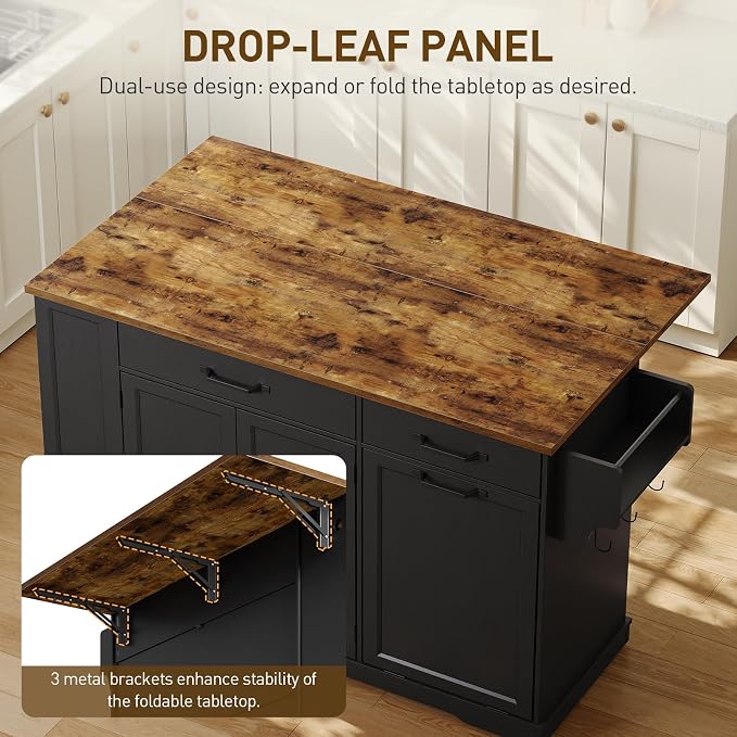 Black + Rustic Brown