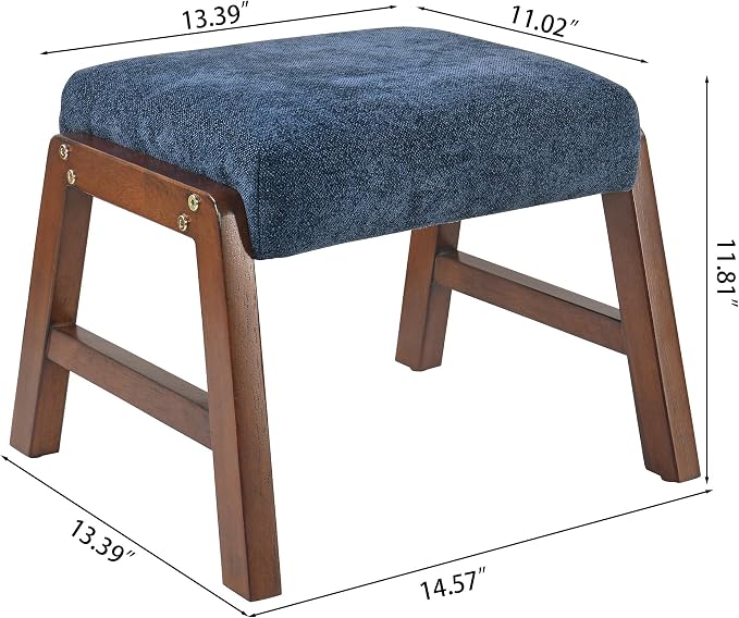 Fabric Blue and Brown