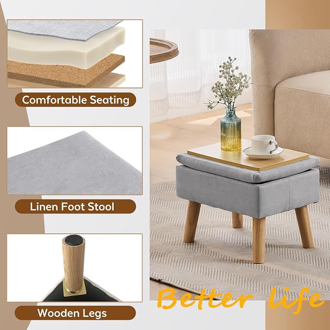Gray, Linen
