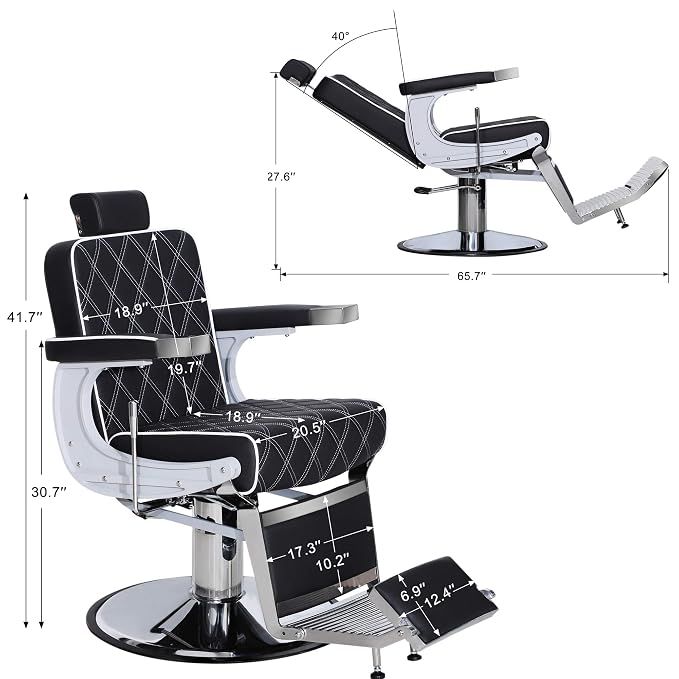 Black With White Stitches