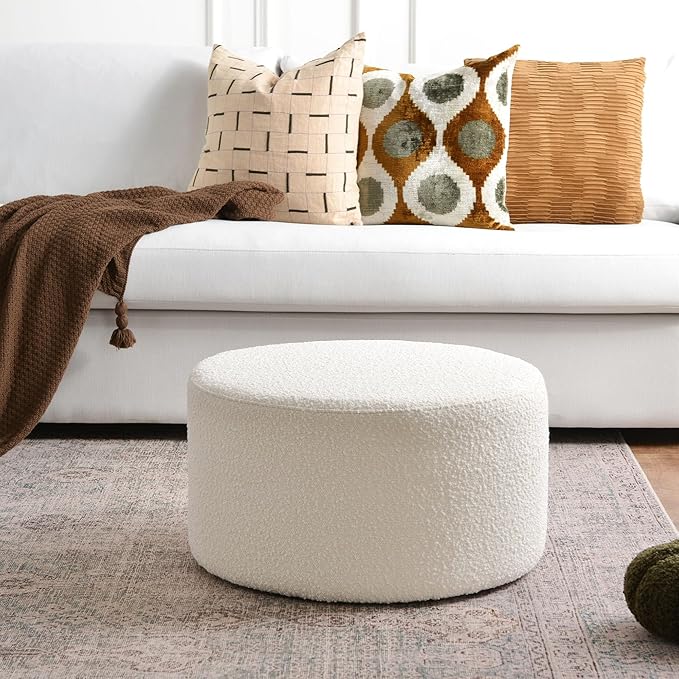 Boucle in Cream White
