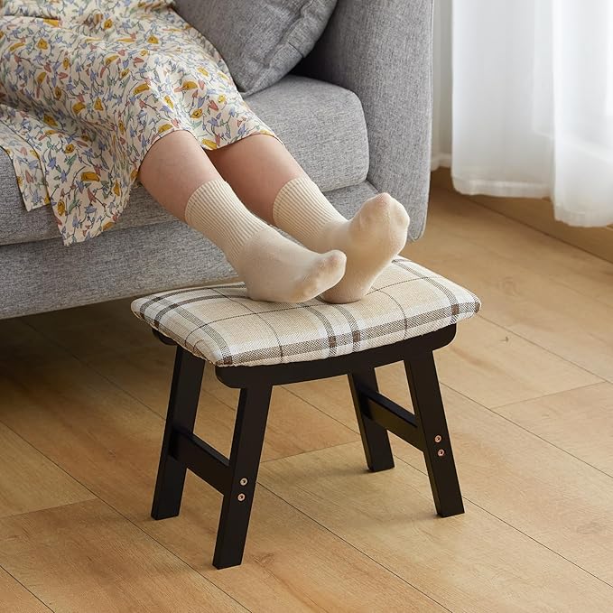 Black Legs - Stripes Stool Surface