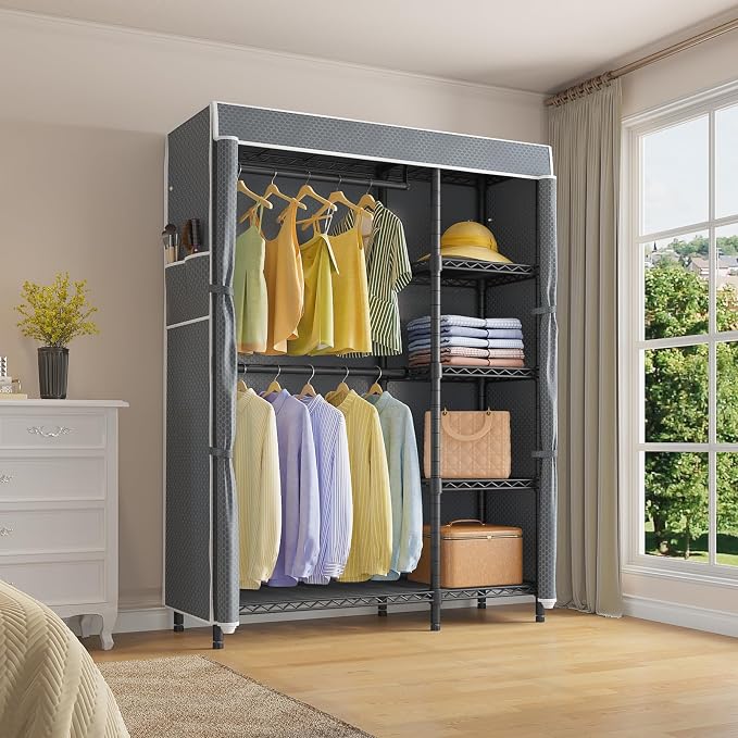 Black Rack with Grey Upgraded Cover
